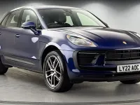 Used Porsche Macan 265 HP (194 kW) 2022 Gentian blue SUV