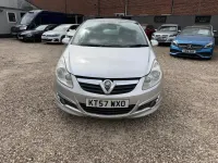 Used Vauxhall Corsa Design Edition 89 HP (65 kW) 2008 Silver Hatchback