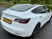 Used Tesla Model 3 Long Range AWD 366 kW (498 HP) 2022 White Sedan