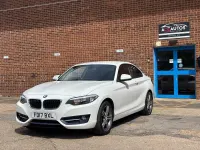 Used BMW 218 Sport Line 150 HP (110 kW) 2017 White Coupe