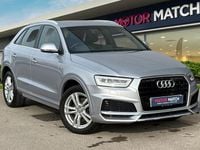 Used Audi Q3 S-Line 150 HP (110 kW) 2017 Silver SUV