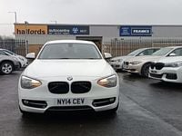 Used BMW 116 Sport Line 2014 White Hatchback