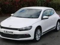 Used VW Scirocco 122 HP (89 kW) 2013 White Coupe