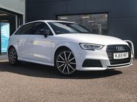 Used Audi A3 Sportback Black Edition 150 HP (110 kW) 2019 White Hatchback