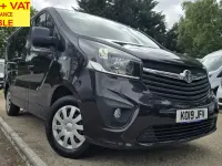 Used Vauxhall Vivaro Sportive 120 HP (88 kW) 2019 Black MPV