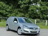 Used Vauxhall Astra Sportive 110 HP (80 kW) 2012 Silver Van