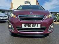Used Peugeot 108 82 HP (60 kW) 2016 Mauve/purple Hatchback