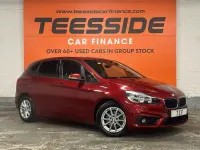 Used BMW 216 Active Tourer 116 HP (85 kW) 2016 Red MPV