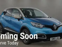 Used Renault Captur Dynamique 90 HP (66 kW) 2015 Blue SUV
