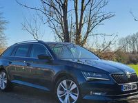 Used Skoda Superb SE L Executive 190 HP (139 kW) 2016 Blue Estate