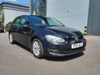 Used VW Golf VII SE 105 HP (77 kW) 2014 Black Hatchback