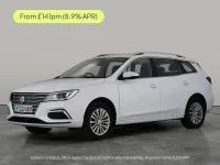 Used MG MG5 EV Exclusive 114 kW (156 HP) 2022 White Estate