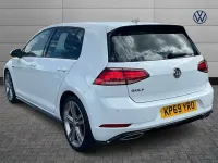 Used VW Golf VII R-line 150 HP (110 kW) 2019 White Hatchback