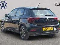Used VW Polo Life 95 HP (69 kW) 2024 Black Hatchback