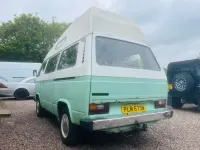 Used VW T3 1981 Green white Van
