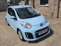 Used Citroën C1 VTR Sport 68 HP (50 kW) 2012 Blue Hatchback