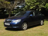 Used Skoda Octavia SE 122 HP (89 kW) 2009 Blue Hatchback