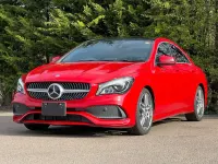 Usado Mercedes CLA180 AMG line 122 HP (89 kW) 2016 Vermelho Sedan