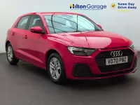 Used Audi A1 Sportback Design 95 HP (69 kW) 2021 Red Hatchback