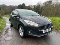 Used Ford Fiesta Zetec 82 HP (60 kW) 2016 Black Hatchback