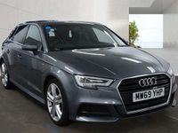 Used Audi A3 Sportback S-Line 116 HP (85 kW) 2019 Grey Hatchback