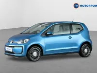 Used VW up! move up! 60 HP (44 kW) 2017 Blue Hatchback
