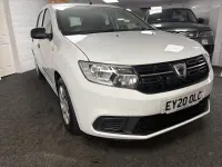 Used Dacia Sandero Essentiel 91 HP (66 kW) 2020 White Hatchback