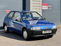 Used Peugeot 106 60 HP (44 kW) 1993 Blue Hatchback