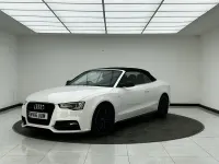 Used Audi A5 Cabriolet S-Line 190 HP (139 kW) 2016 White Cabriolet