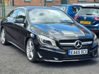 Usado Mercedes CLA200 AMG 136 HP (100 kW) 2015 Preto Sedan