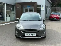 Used Ford Fiesta Titanium 100 HP (73 kW) 2018 Grey Hatchback