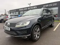 Used VW Touareg R-line 2015 Blue SUV