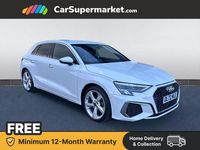 Used Audi A3 S-Line 2023 White Sedan