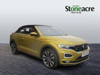 Used VW T-Roc Cabriolet R-line 147 HP (108 kW) 2021 Yellow Cabriolet