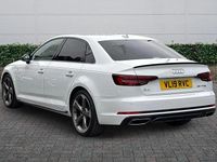 Used Audi A4 Black Edition 148 HP (108 kW) 2019 White Sedan