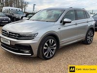 Used VW Tiguan R-line 190 HP (139 kW) 2018 Silver SUV