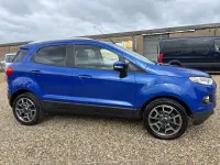 Used Ford Ecosport Titanium 2015 Blue SUV