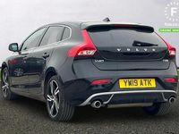 Used Volvo V40 R-Design 122 HP (89 kW) 2019 Black Hatchback