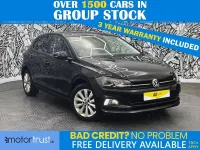 Used VW Polo Match 95 HP (69 kW) 2021 Black Hatchback