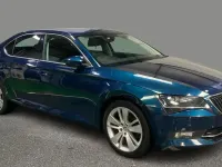 Used Skoda Superb SE L Executive 150 HP (110 kW) 2019 Blue Hatchback