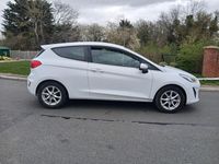 Used Ford Fiesta Zetec 2019 White Hatchback