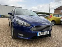 Used Ford Focus Zetec 2018 Blue Estate