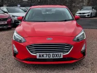 Used Ford Focus Zetec 120 HP (88 kW) 2020 Red Hatchback