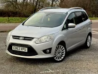 Usado Ford Grand C-Max Titanium 163 HP (119 kW) 2013 Prateado Monovolume