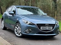 Begagnad Mazda 3 Inclusive 165 HK (121 kW) 2014 Blå Halvkombi