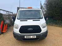 Used Ford Transit 125 HP (91 kW) 2016 White Cabriolet