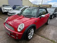 Used Mini Cooper Cabriolet 2005 Red Cabriolet
