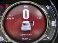 Used Fiat 500 Lounge 69 HP (50 kW) 2019 Red Hatchback