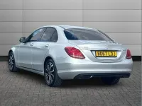 Used Mercedes C200 181 HP (133 kW) 2017 Iridium silver Sedan