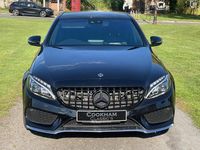 Used Mercedes C220 AMG Line Premium Plus 170 HP (125 kW) 2018 Black Sedan